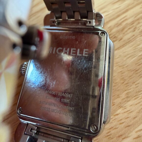 Michele Deco Watch with Sterling Band - Picture 4 of 4